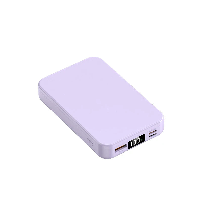New Magnetic Wireless Power Bank PD22.5W 10000mAh Wireless Magnetic Power Bank Mini