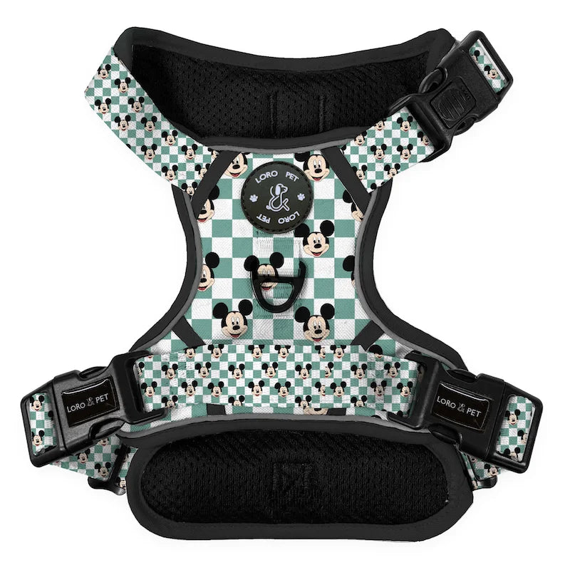 Reflective Oxford Nylon Dog Harness with Handle in Solid Colors