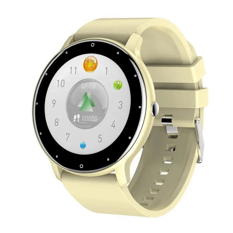 Waterproof Smart Watch with Heart Rate Tracking, Mesh, Steel or Silicone Band