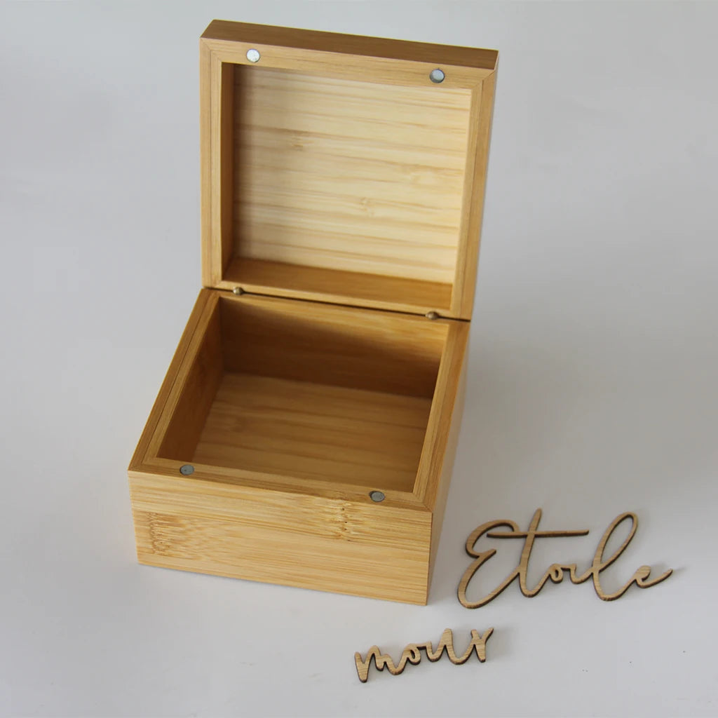 Creative Fancy Modern Recyclced Bamboo Wood Desk Organizer