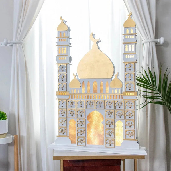DIY Ramadan Advent Calendar With Drawer Box Ramadan Countdown Calendar for Eid Mubarak