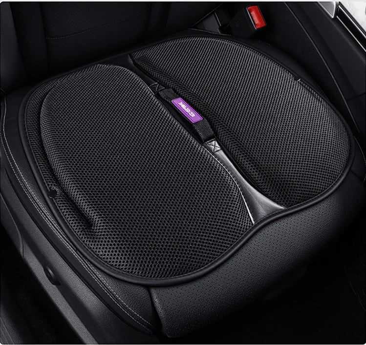 Foldable Cooling Memory Foam Seat Cushion with Business/Luxury Design for Car and Office