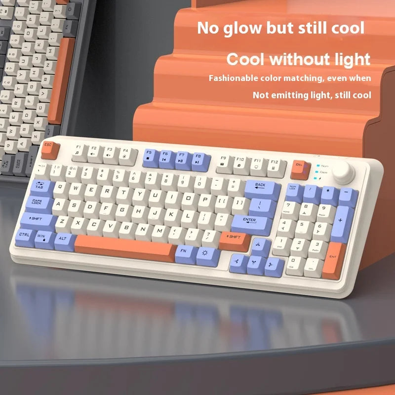 Wireless K94 RGB Backlit Keyboard Dual Mode USB Mechanical Fashion Color Matching