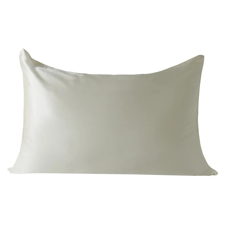 100% Real Silk Mulberry Pillow Case 6a 16/19/22 Satin Silk Pillowcase Organic Embroidered
