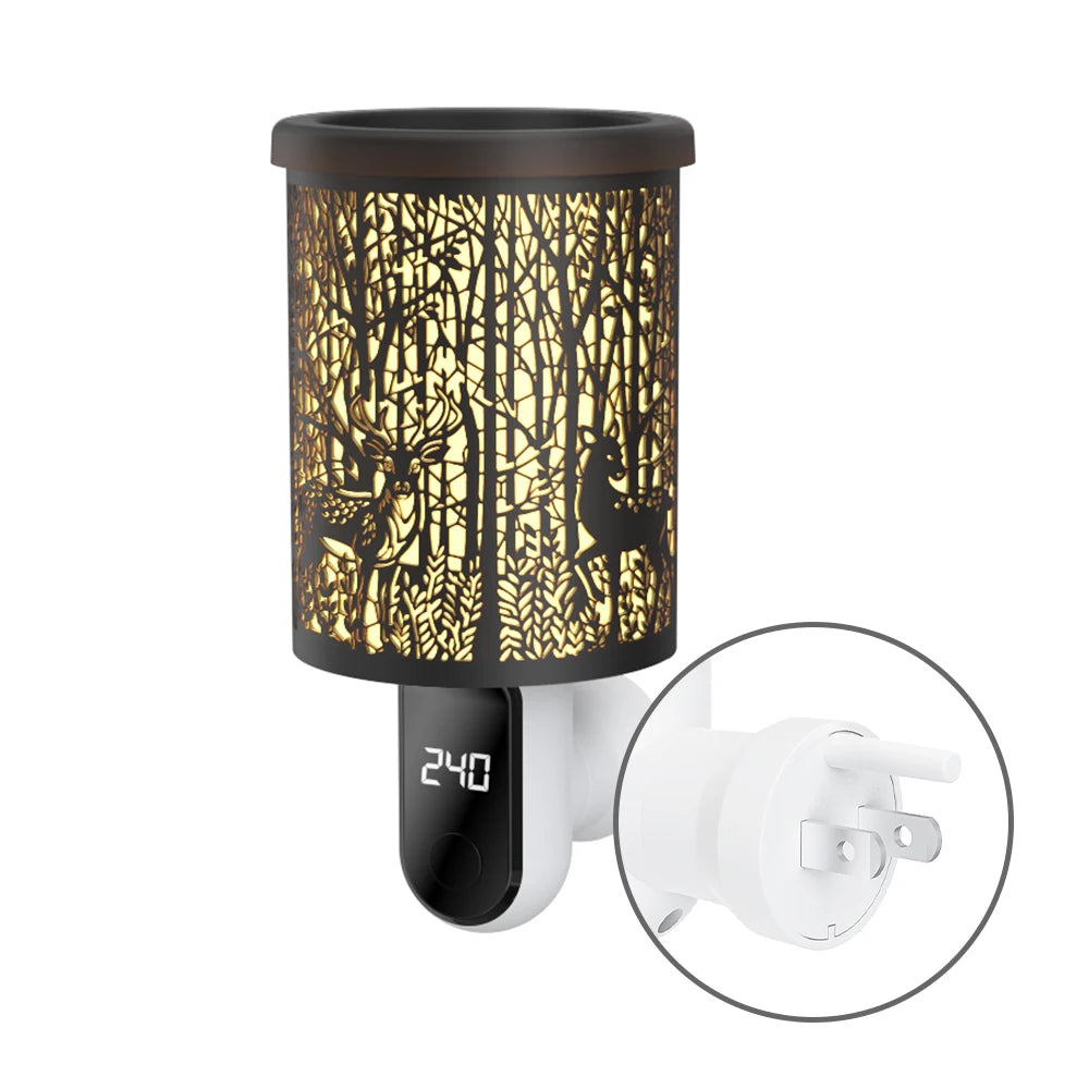 Luxury Wall Mount Electric Candle Warmer Lamp Eco-Friendly Wax Melt Burner Scented Wax