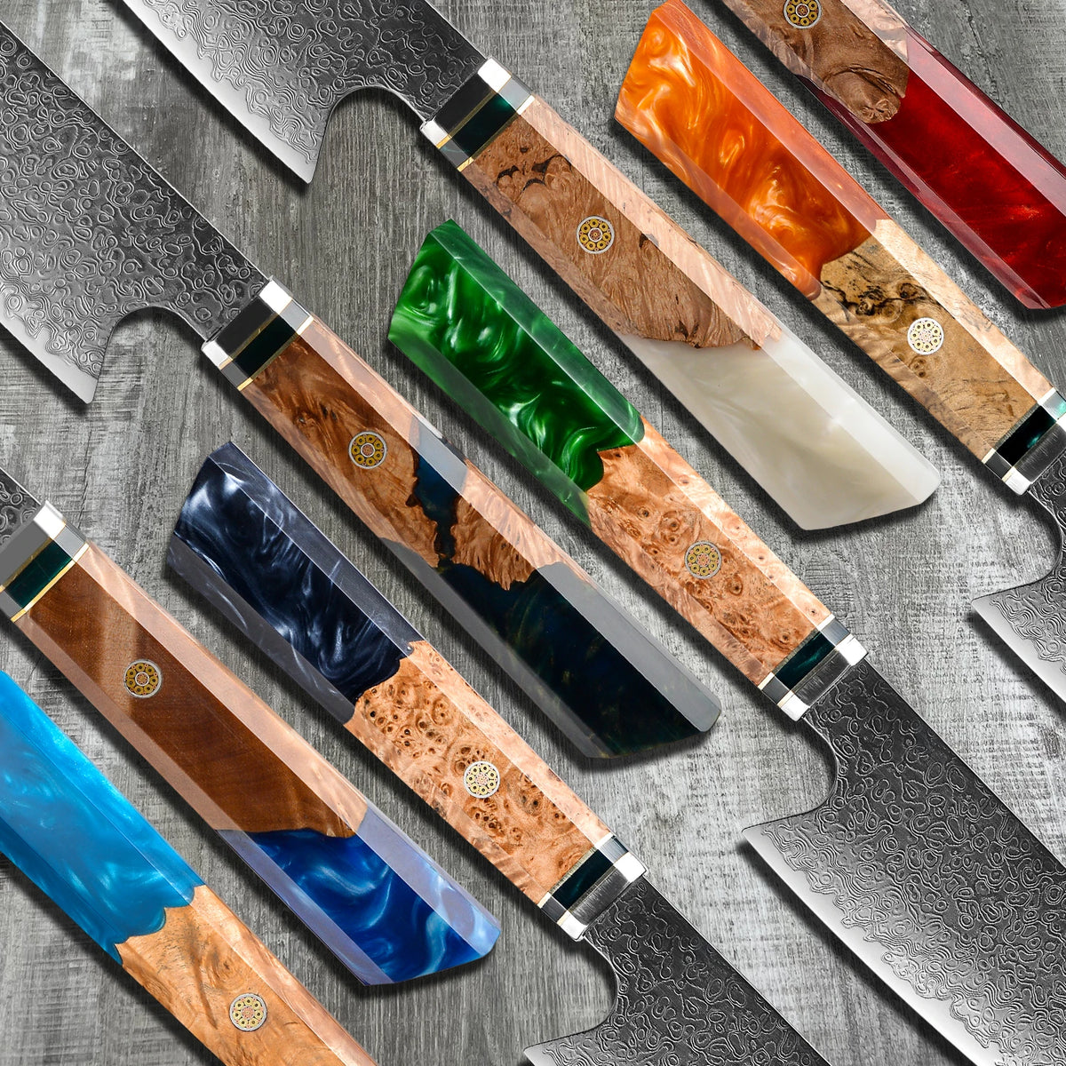 Gyuto Knife 67 Layer Japanese Damascus Steel Chef Cutting Meat Vegetable Kiritsuke Knife