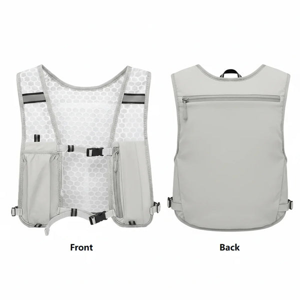 Unisex Multi-Functional Summer Canvas Cycling Running Hiking Sports Vest Breathable