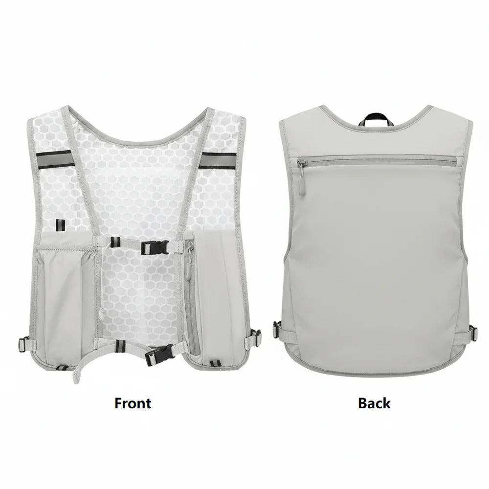 Unisex Multi-Functional Summer Canvas Cycling Running Hiking Sports Vest Breathable