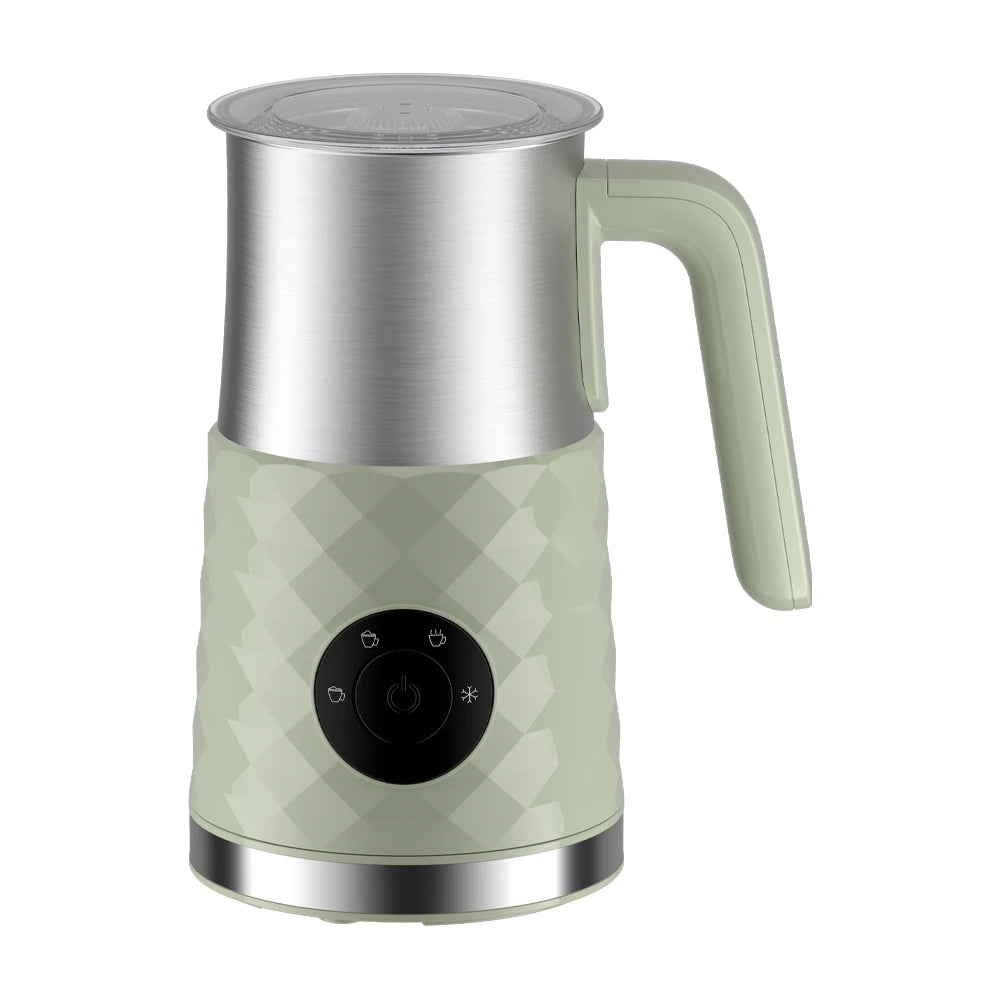 Automatic 4 in 1 300ml 10oz Electric Milk Frother for Hot and Cold Milk Froth for or