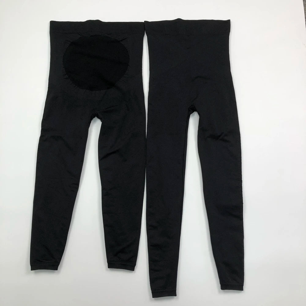 Basic Women Maternity Fleece Lined Thermal Leggings Over the Belly Pregnancy Tights