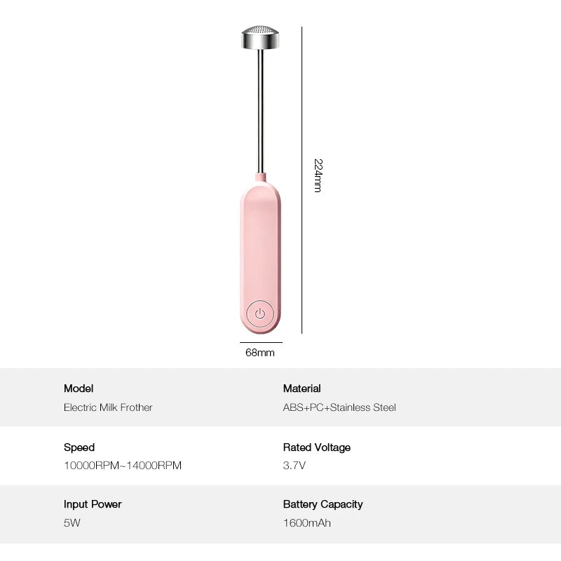 1600mAH Powerful Patented NEW Model Rechargeable Cordless Nano Foamer Silky Microfoam
