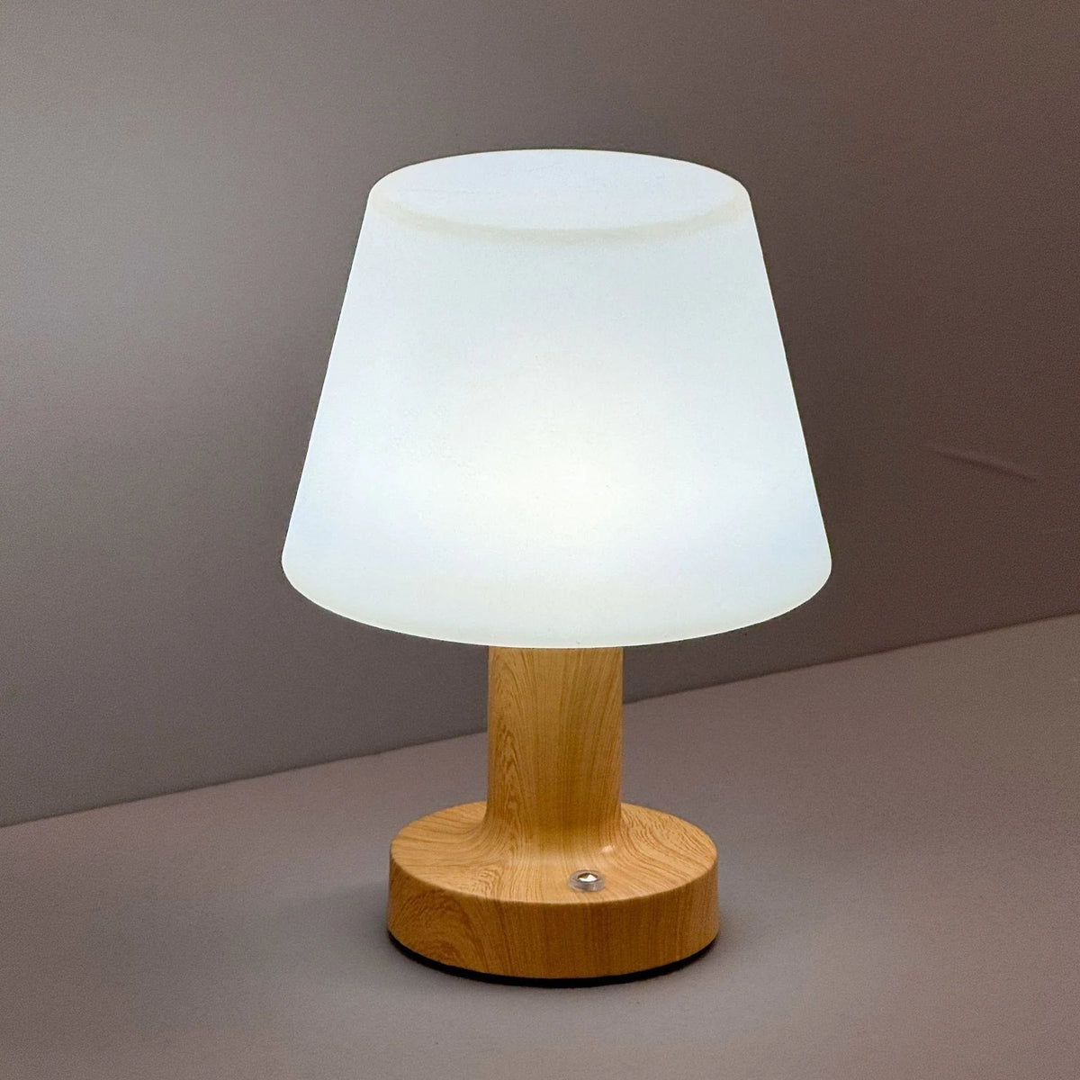 Led Touch Three Colors Night Light Bedroom Study Table Lamp Mushroom Lampshade