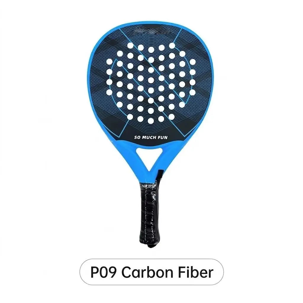 Fiberglass Paddle Set, Carbon Fiber Pickleball Beach Paddle