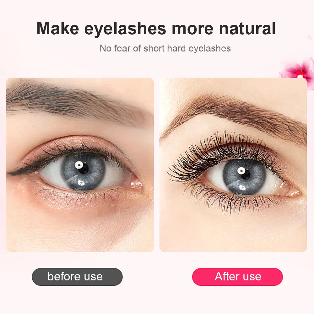 Fast Heating Mini Electric Eyelash Curler Plastic Heated Eyelash Curler