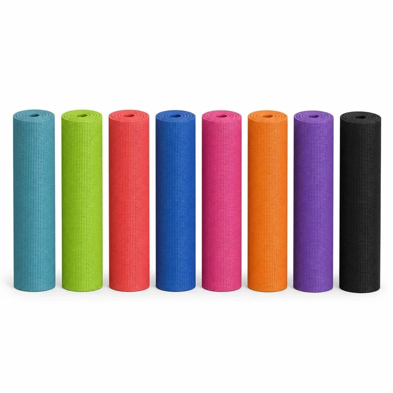PVC 3-10mm Yoga Mat 30 Non Slip High Density Pilates Gym Exercise Fitness Workout Mat