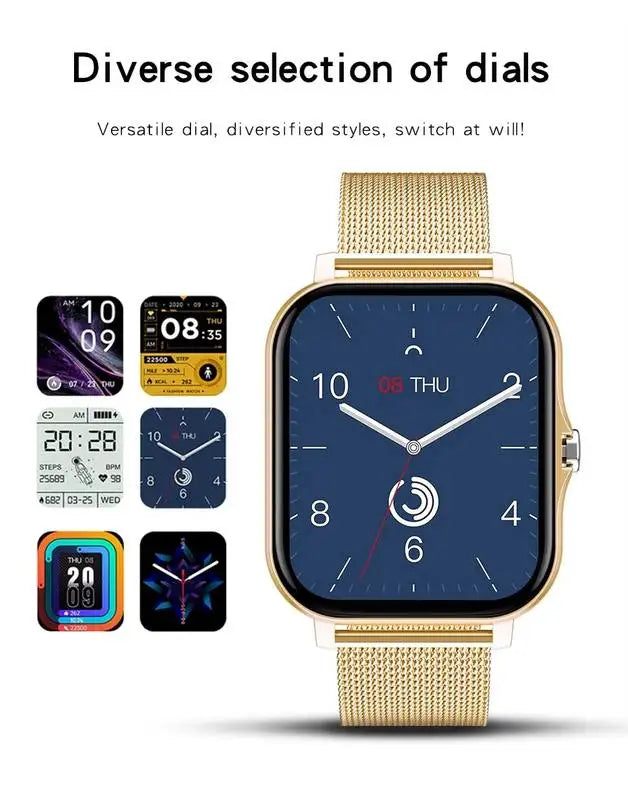 Best Fashion Smart Watch Monitor Sports Fitness Tracker BT Waterproof Android Phone Watch