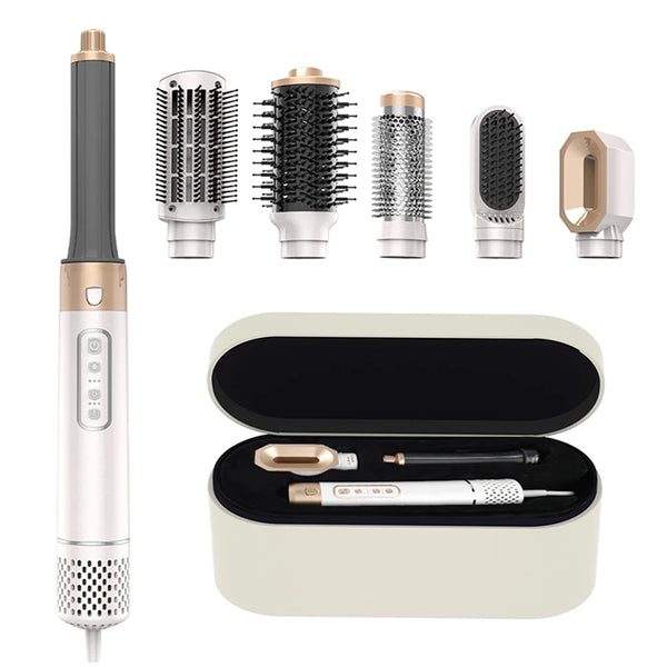 MK-327B 5 in 1 Styler Hair Dryer One Step Hair Dryer Professional Hair Straightener