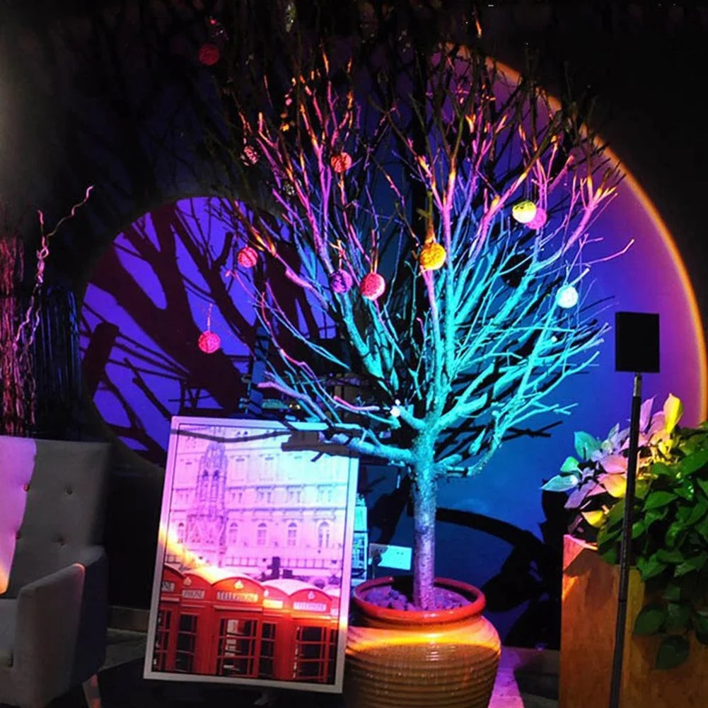 China Professional Sunset Led Projection Lamp Sunset Lamp Sunset Projector Lamp