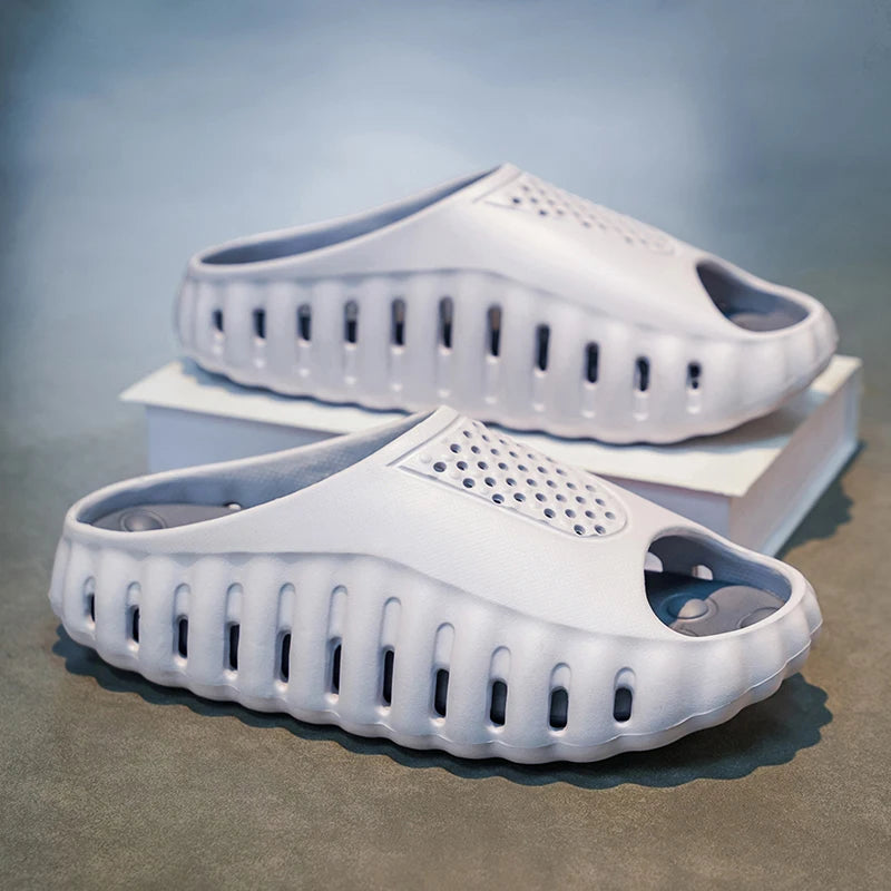 Unisex Eva Cloud Slides Pillow Slippers Non Slip Breathable Indoor Outdoor Beach Shower