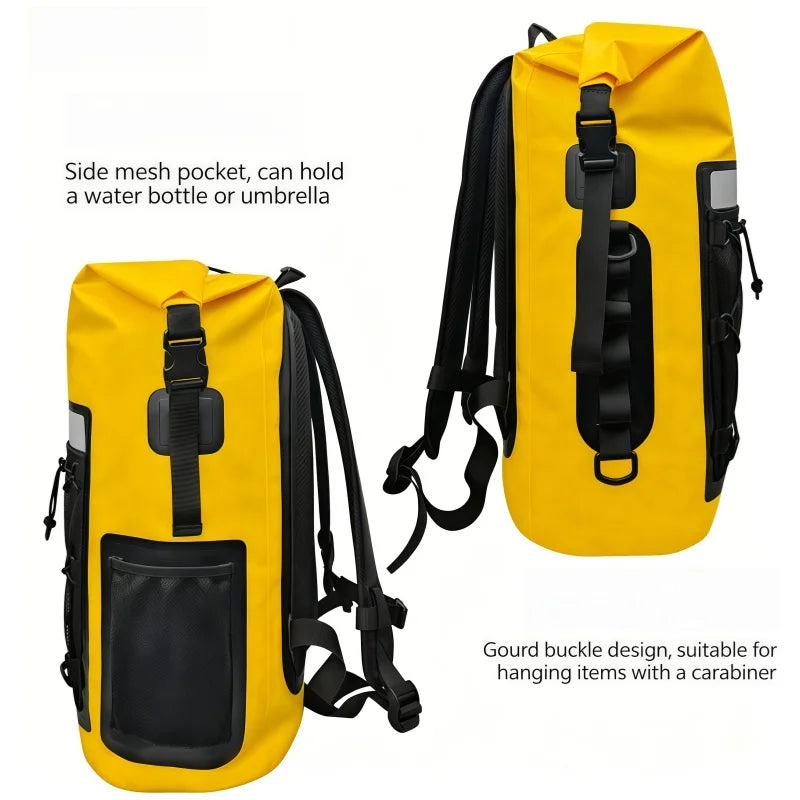 Unisex Fashion Large Waterproof Dry Bag for Hiking Travel Kayaking Boating Adventure