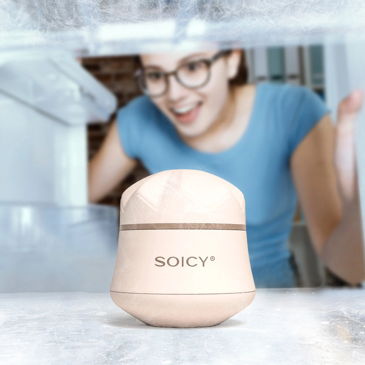 Official SOICY S50 Ice Roller Facial Massager for Face