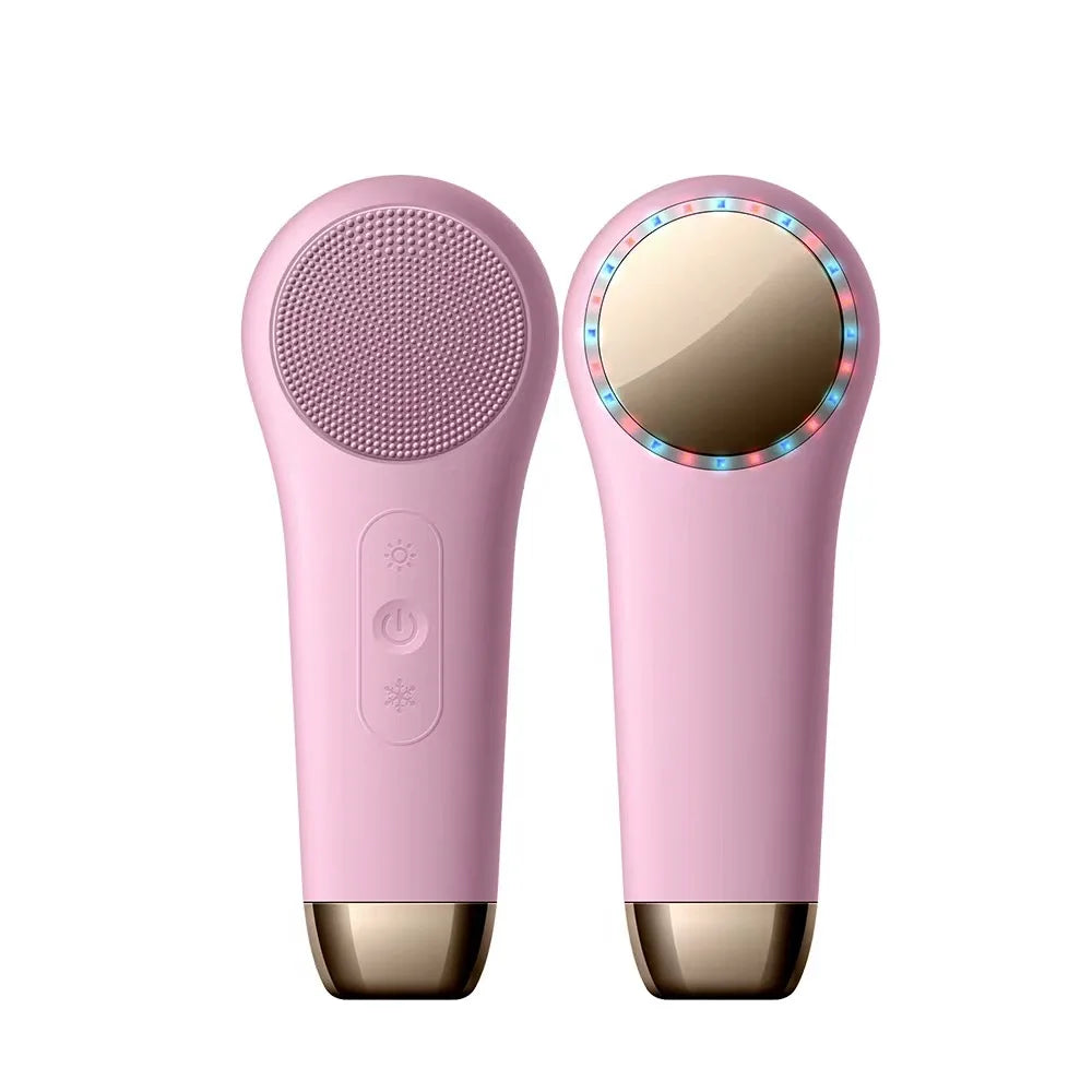 Waterproof Rechargeable Ultrasonic New Electric Vibrating Sonic Silicone Facial Cleansing