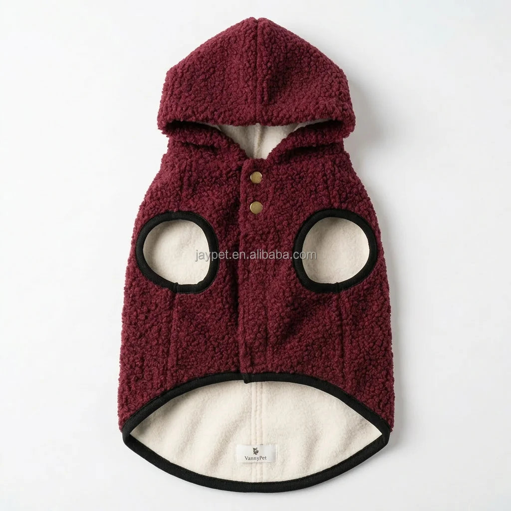 Cotton Dog Vest for Autumn and Winter, Cozy Pet Outfit