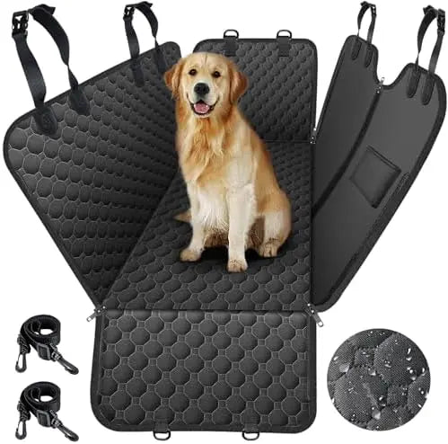 Dog Car Seat Cover Waterproof Pet Cat Travel Mat Mesh Carrier Car Hammock Anti-Sliper