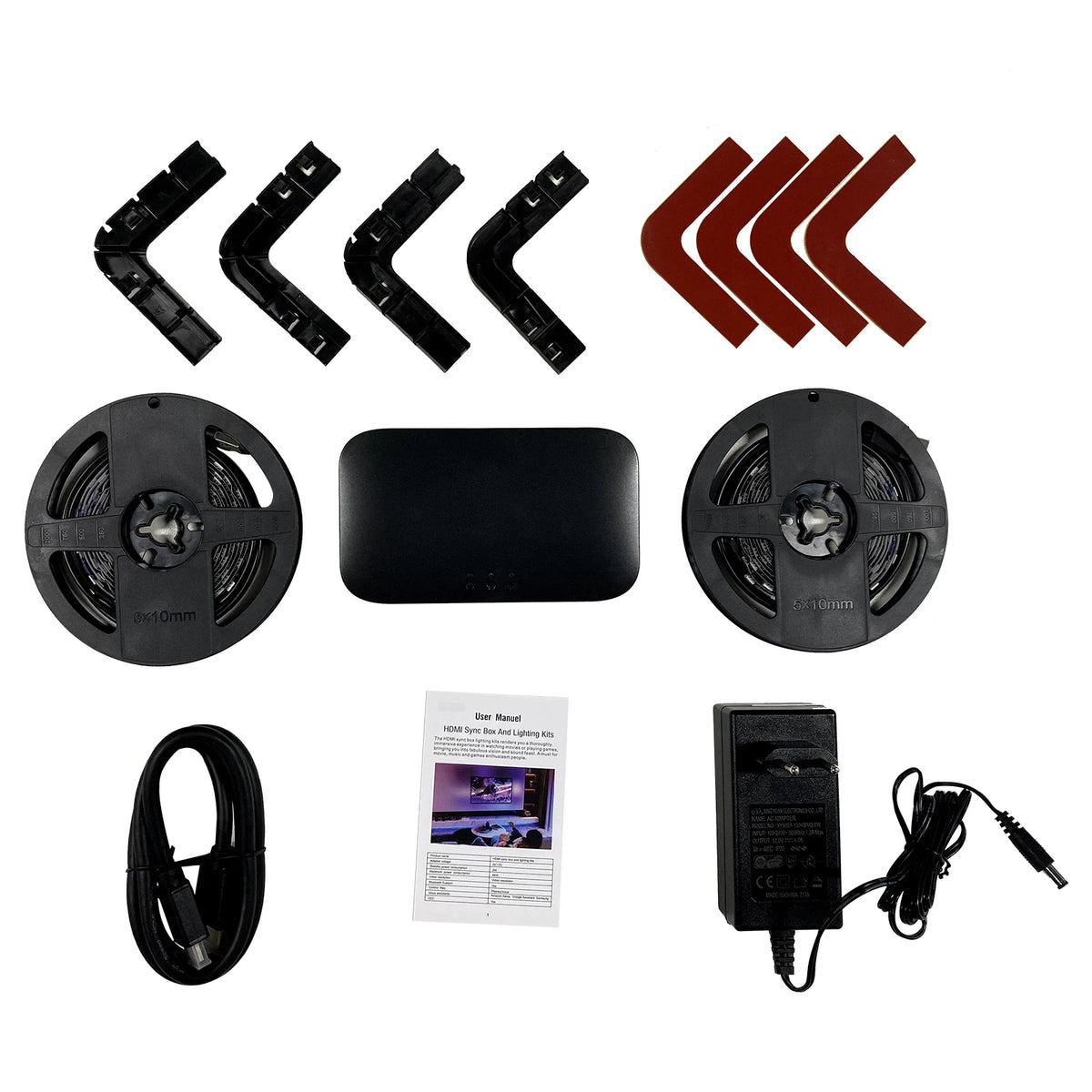 HD Sync Box BPSK1 Screen Light IP65 Light Strings RGB Tv Backlight Sync to Screen for PC