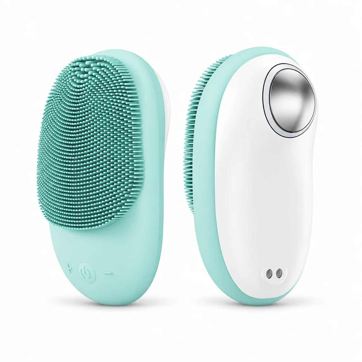 Electric Silicone Facial Cleanser 5 Speed Vibration Warm Care Rechargeable Facial
