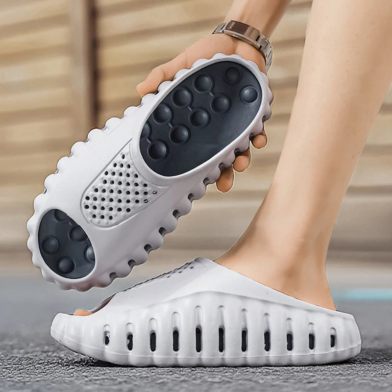 Unisex Eva Cloud Slides Pillow Slippers Non Slip Breathable Indoor Outdoor Beach Shower