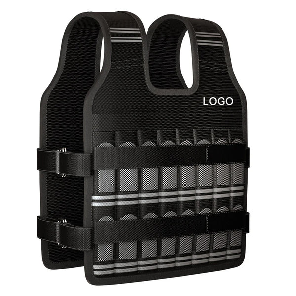 Custom Made Vigor Power Gear Model WV01 Durable Adjustable Steel Plate Weighted Vest