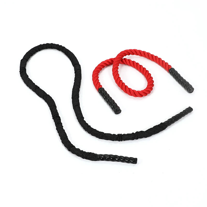 Heavy Duty 25mm/38mm Weighted Jump Rope for Men and Women Fitness Exercise Skipping Rope