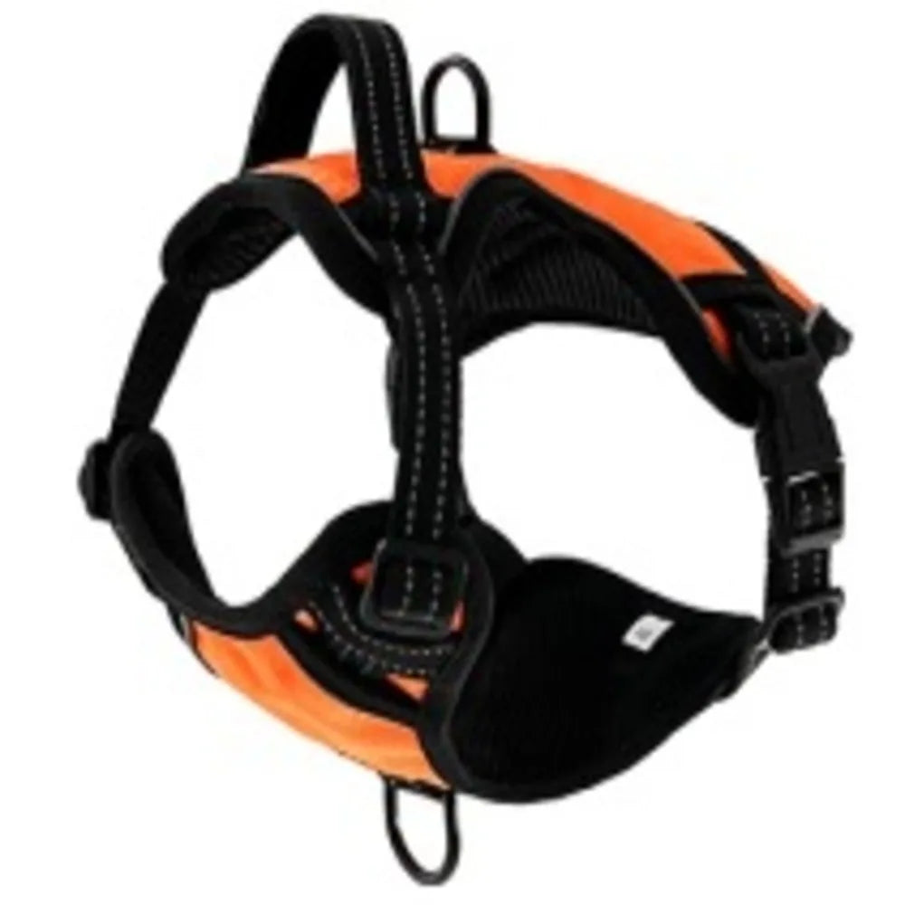 Luxury Adjustable No Pull Nylon Dog Harness Soft Padded Vest Style Pet Harness for Daily