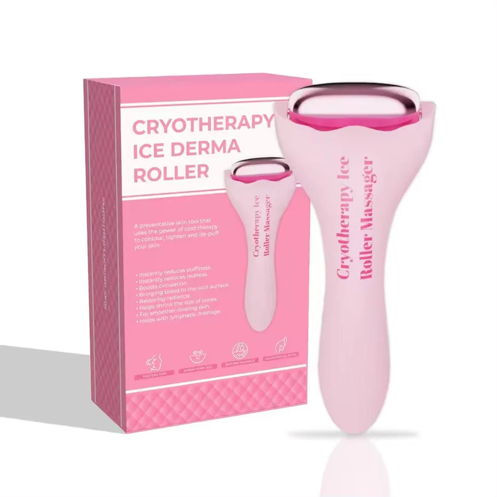 Cooling Ice Face Roller for a Refreshing Facial Massage at Home