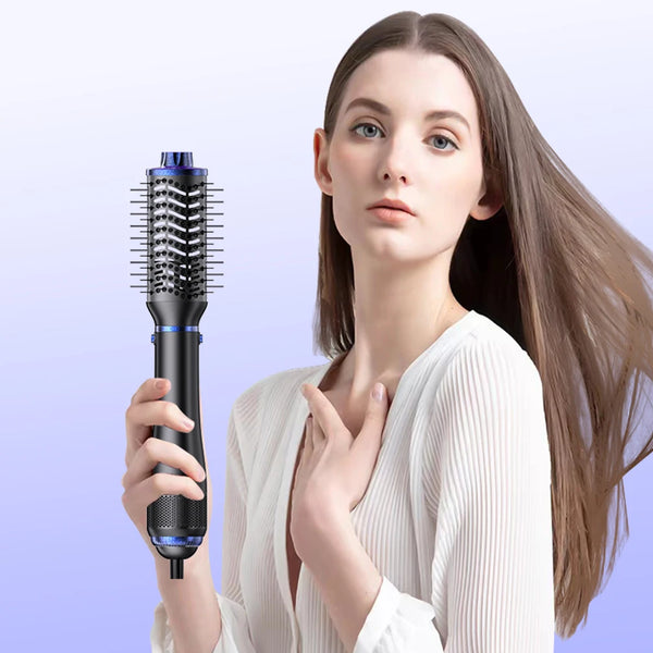 Max Beauty Hair Straightener Brush Negative Ion 4 in 1 Hair Styling Tool Set Hair Dryer