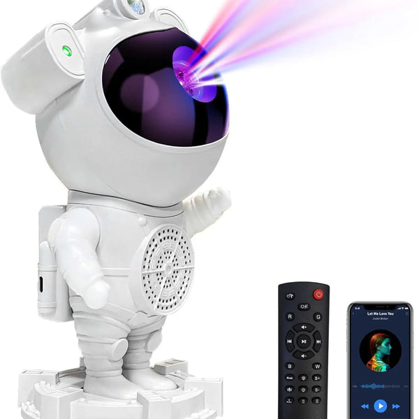 Galaxy Star Projector Light Starry Sky Night Light with Remote Control ABS Material