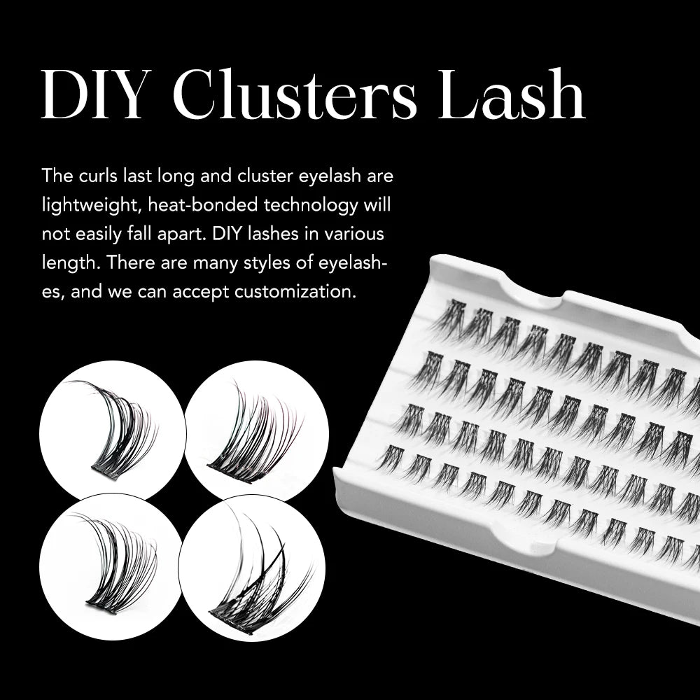 Sumformi Adhesive Lash Glue Eyelashes Diy Glue Cluster Lash Bond and Seal Waterproof
