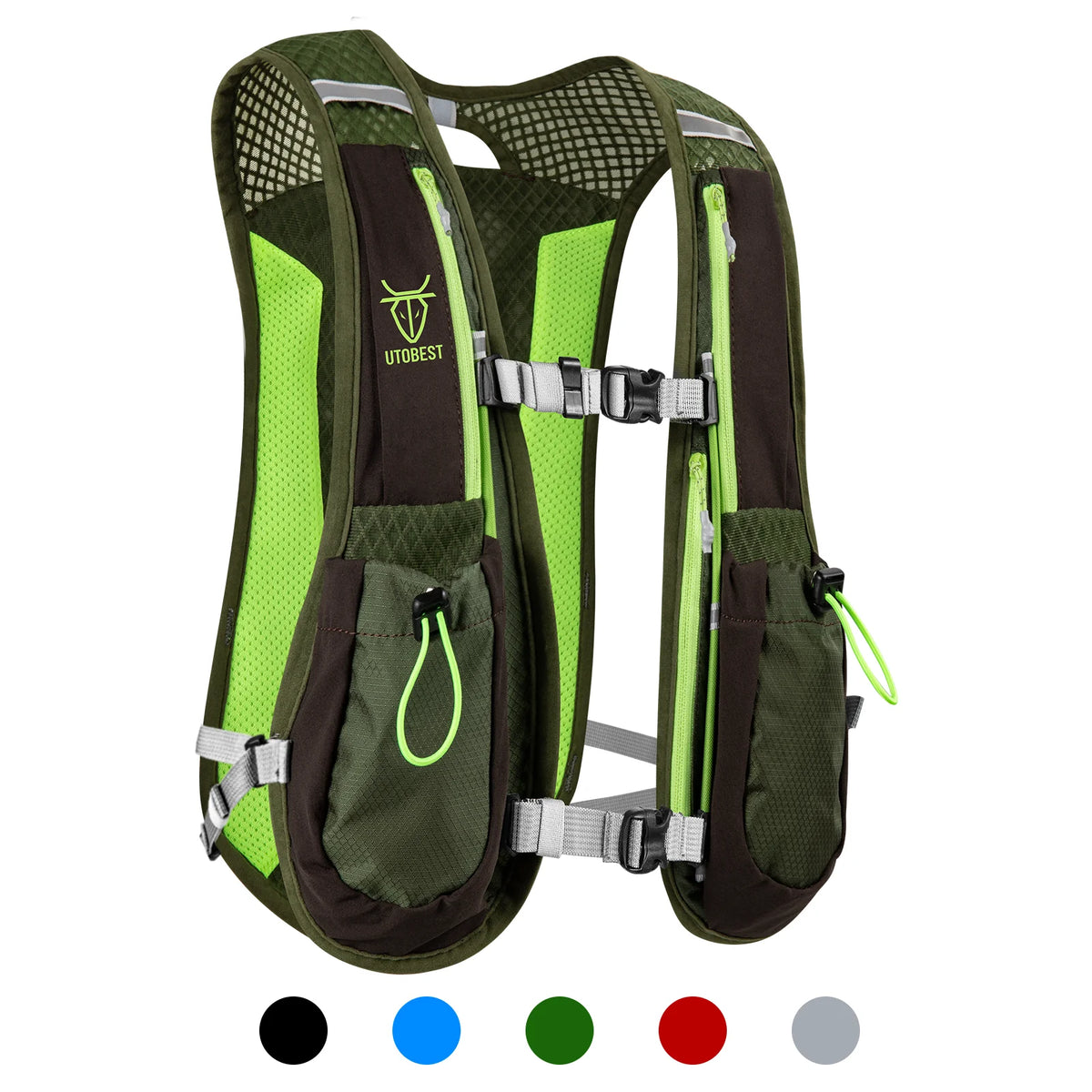 Custom Multifunctional Unisex Ultra Waterproof Nylon Vest Backpack Hydration System Trail