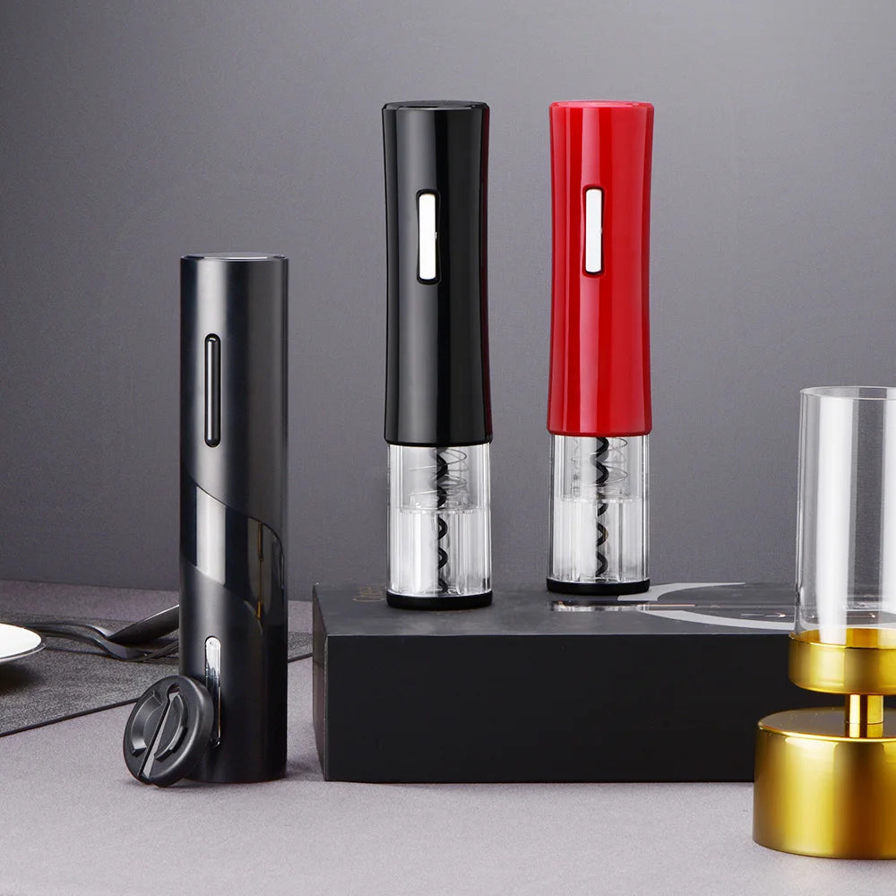 Battery for Reusable Wine Gifts Operated Automatic Bottle Electric Wine Opener