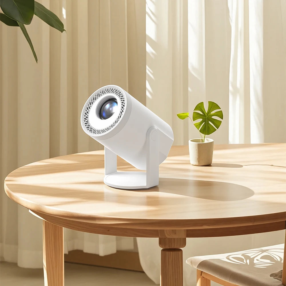Portable Mini Projector with 5G WiFi, 200 ANSI Lumens and 235 Inch Image