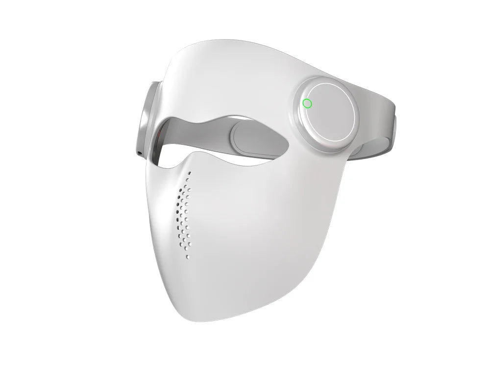 Wireless LED Face Mask with Red and Infrared Light Modes, 9 Colors