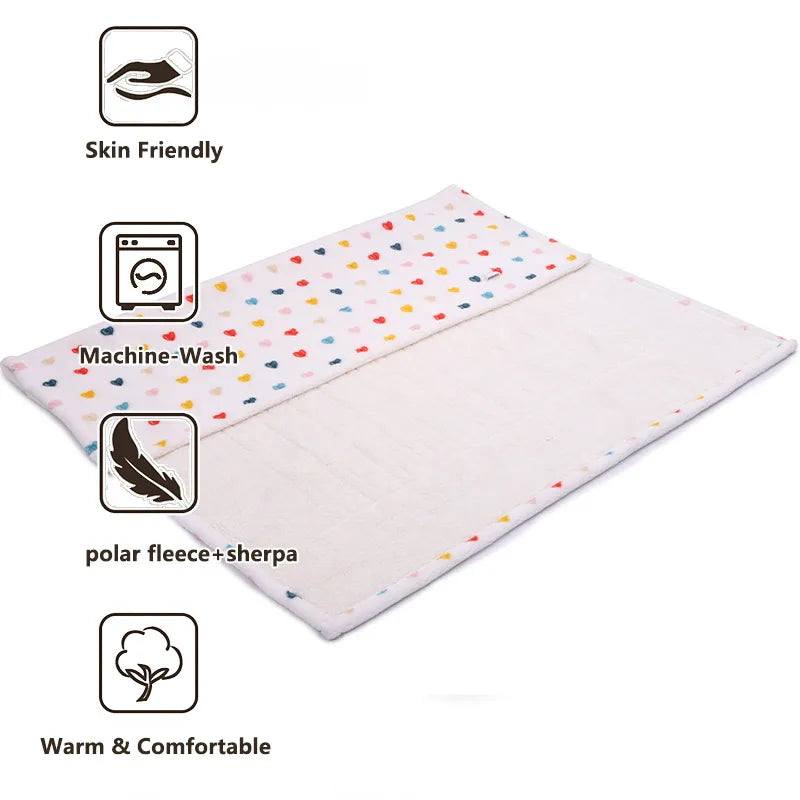 Customized Knitted Polar Fleece Sherpa Chunky Warm Quilted Throw Protection