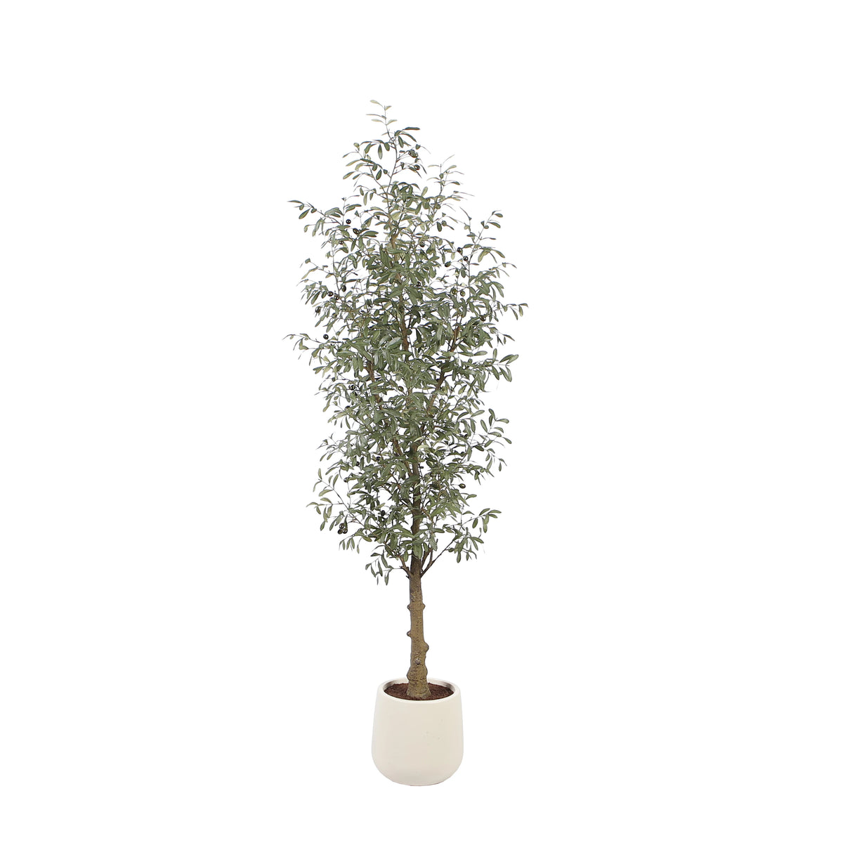 180cm Artificial Olive Tree Indoor Tall Faux Olive Trees Silk Tree Realistic Olive Plants