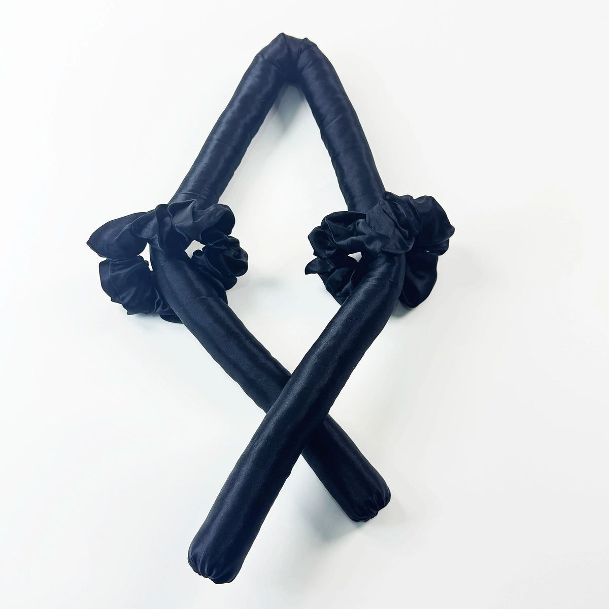 No Heat Silk Roller Curling Rod Headband for Women Travel