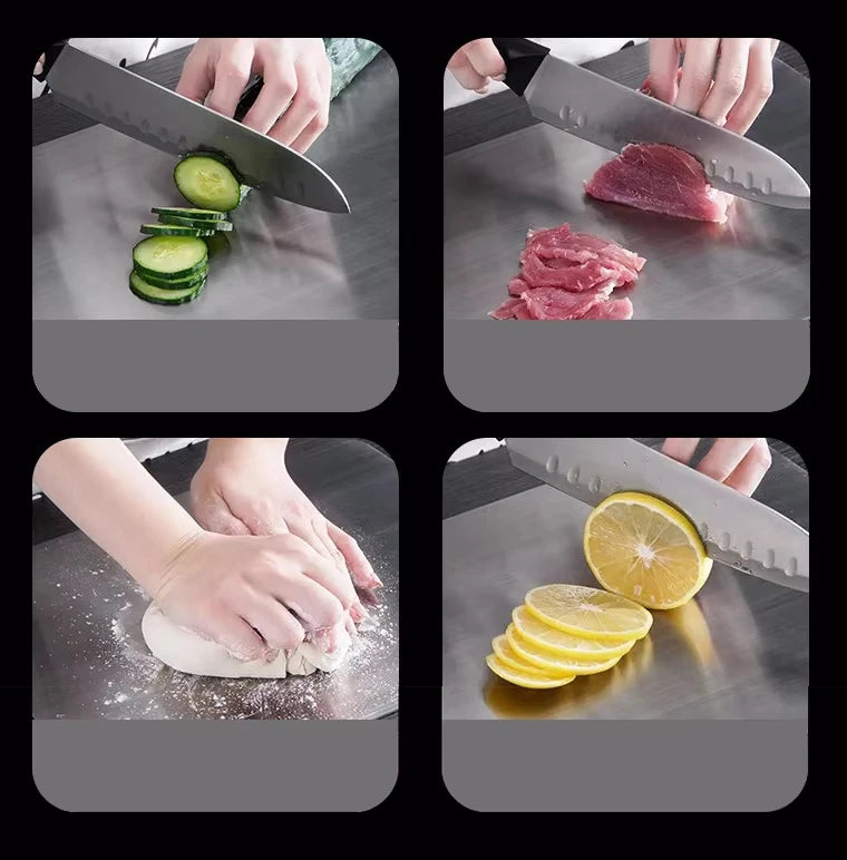 Titanium Antibacterial Mildew-Proof Kitchenware Cutting Board for Outdoor and Household