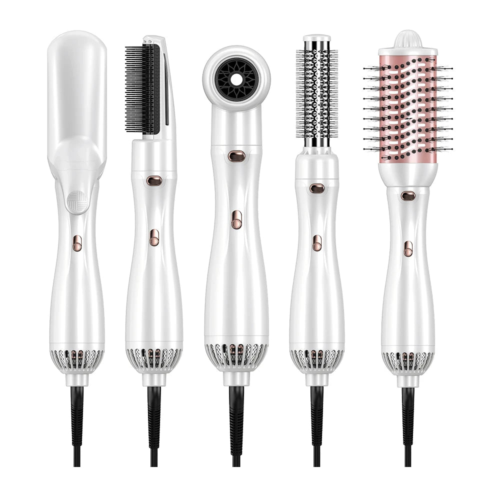 Multl Styler One Step Hair Dryer Volumizer Styler 1100W Hot Air Brush Wiht 5 5 in 1 Hair