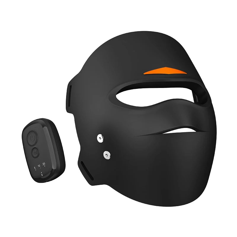 3D Ergonomic LED Face Mask with 336 LED Beads for Home Beauty Routines