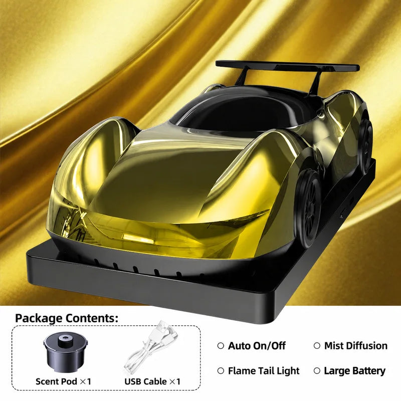 Sports-Car-Style Smart Car-Shaped In-Car Aroma Diffuser Auto-on/Off Function High-End Car