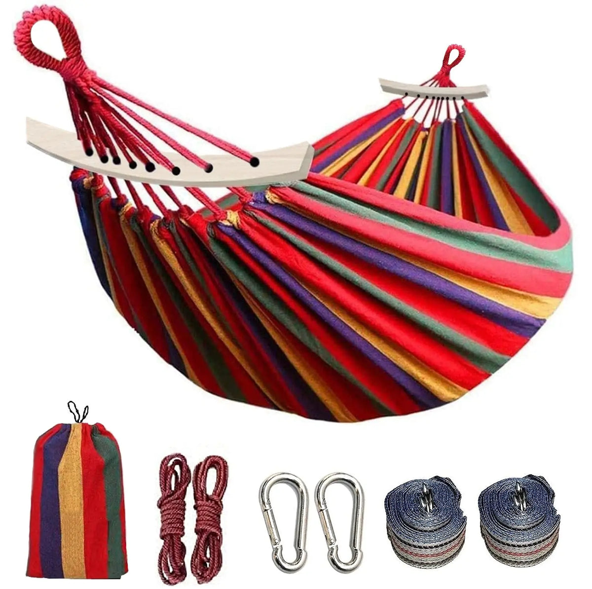 Customized Portable Hammock Outdoor Hiking Ultralight Single Double Hammock Chair Hanging